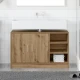 Kupaonski ormar s policom Umjetnički hrast 90 x 29 x 55 cm