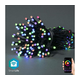 Nedis WIFILX01C84 - LED RGB spoljna girlanda 84xLED/8 funkcija 13m IP65 Wi-Fi Tuya