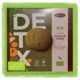 Keks BIO DETOX bez šećera s klorelom 125 g Delicia – ekološka proizvodnja