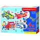 Castorland - Puzzle 4v1 Razburljiva delovna mesta - 1 - 39 kosov