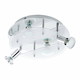 Eglo Cabo 1 spot/4, led, gu10, 4x3w, 4x240lm, hrom/bela