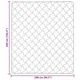 Vidaxl Poletna odeja Roza 240 x 260 cm Mikrofibra in Teddy flis