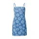Roxy Jeans obleka Dreamy Daze ERJDD03011 Modra Regular Fit