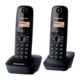 PANASONIC Bežični telefon KX-TG 1612 Duo crni
