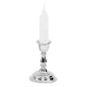 shumee Tradicionalni srebrni svečnik 9 cm krom