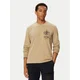 Aeronautica Militare Majica z dolgimi rokavi 262TS2573UJ00703 Bež Regular Fit