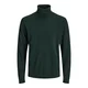 JACK & JONES Pulover JJEBasic temno zelena