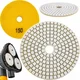 Powermat Diamantni mokro-suhi brusni velcro disk 100mm P150