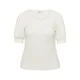 KAFFE CURVE Bluza KCsissy bela
