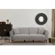 Atelier del Sofa Trosed na razvlačenje Aren 85x43x175cm Sivi
