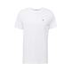 Pamučna majica Calvin Klein Jeans za muškarce, boja: bijela, bez uzorka