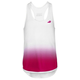 Majica kratkih rukava za djevojčice Babolat Compete Tank Top Girl - white/vivacious red