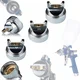 Rosfix Set 3 Šob Za Barvno Pištolo HVLP – Mosiđ, Protikorozijska, 1.7 2.0 2.5 Mm | Za Pištolo MFHV-6QDM K1VT-3N7A XXMK-KIFE D1EV-8FJS, (5000211627)