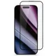 Zaščitno kaljeno steklo 3D z okvirjem za Apple iPhone 17 – črno