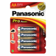 PANASONIC baterije AA (4 kosi)