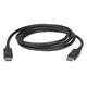 ATEN 2L-7D03DP-1 adapter za video kabel 3 m DisplayPort HDMI Črna