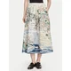 Weekend Max Mara Midi krilo Adepto 2625106011 Bež Regular Fit