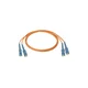 Fiber duplex patch cord kabl SC/UPC - LC/UPC multimode 50/125 mikrona dužine 2m, UPC (Ultra Physical