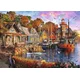 Trefl Puzzle Premium Plus Tea Time: Pristanišče ob morju 1000 kosov