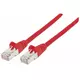 Intellinet 740760 omrežni kabel Rdeča 1,5 m Cat7 S/FTP (S-STP)