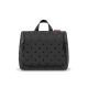 REISENTHEL TORBA TOALETNA XL GLOSSY DOTS BLACK