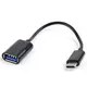 GEMBIRD AB-OTG-CMAF2-01 USB 2.0 OTG Type-C adapter cable (CM/AF), blister