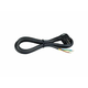 COMMEL Priključni kabl 16A 250V 3500W/ crni/ 3m H05VV-F 3G1/5 C0519