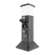 Solight PG05 - Spoljašnja lampa sa 2 utičnice 1xE14/15W/230V IP44 crna