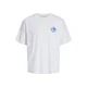 Jack & Jones Junior Majica JORVacation modra / bela