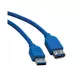 FAST ASIA Kabl USB 3.0 - USB 3.0 nastavak M/F 1.8 plavi