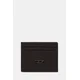 Usnjen etui za kartice Diesel HISSU EVO CARD CASE rjava barva, X09018.P0685