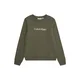 Calvin Klein Jeans Majica temno zelena/bela