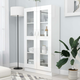 Vitrina bijela visokog sjaja 82,5x30,5x150 cm konstruirano drvo