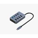E-Green USB 3.1 tip C HUB, Superbrzi 4-portni USB 3.0 sa prekidačima