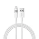 Polnilni in podatkovni USB-A v Lightning kabel Baseus Data Cable Display 2 - 2.4A - 1m - moon white