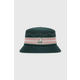 Klobuk s primesjo volne Kangol zelena barva