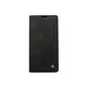 Maska za telefon LEATHER RETRO FLIP za Huawei P50, Crna