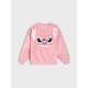 Sinsay - Dukserica crewneck Stitch - roze