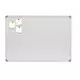Bela tabla NOKI 60x90cm magnetna, alu ram