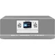 Radio TechniSat internet CD DAB+ FM BT USB 2×5 W digitradio 372 srebrna