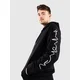 Poetic Collective Crayon Arm Zip moški pulover s kapuco black
