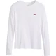 Levis Bluza Essential Housemark 000KL-0000 Bela Regular Fit