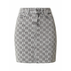 Karl Lagerfeld Suknja, sivi traper / svijetlosiva