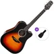 Takamine GD30CE Basic SET Brown Sunburst Elektroakustična dreadnought