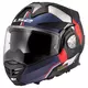 Preklopna čelada za motor LS2 Advant X Ultra (FF901), modra/rdeča