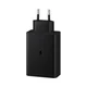 Kućni punjač Fast Charging Adapter Trio (USB-Cx2/USB-A) za Samsung PD 65W crni