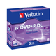 DVD mediji Verbatim DVD+R Double Layer 8.5GB 5 kom, 8x, JC