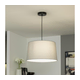 Brilagi - LED luster na sajli CERIA 1xE27/40W/230V preč. 45 cm siva