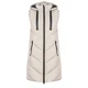 JDY JDYSKYLAR PADDED HOOD WAISTCOAT OTW Bež