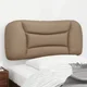 Vidaxl vidaXL Vzglavnik za posteljo, kapučino, 90 cm, umetno usnje